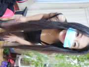 Masturbación de una zorra asiática